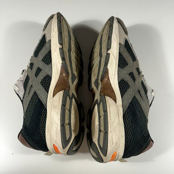 1201A924-300 HAL STUDIOS Asics Gel-1130 MK-II Forest Dark Green Orange - Picture 8 of 11